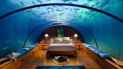 Le Premier Hôtel Sous-marin en Verre au Monde - Le Muraka