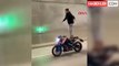 Üsküdar Çamlıca Tüneli'nde Akrobatik Hareketler Yapan Motosiklet Sürücüsü Yakalandı