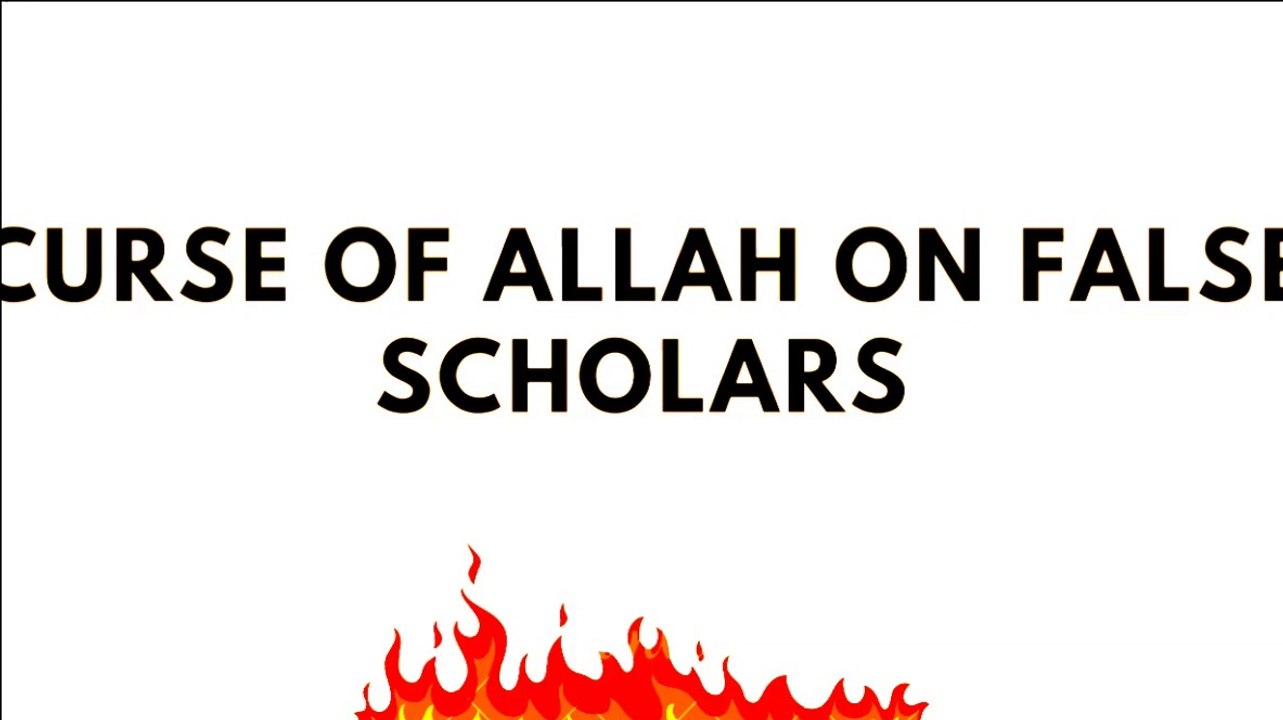 Curse of Allah on False Scholars | Bayan by Sufi Muhammad Ibrahim in English
