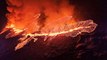 Iceland volcano erupts, creating miles-long fissure in earth's surface
