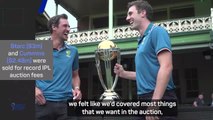 Starc and Cummins sold for record IPL auction prices