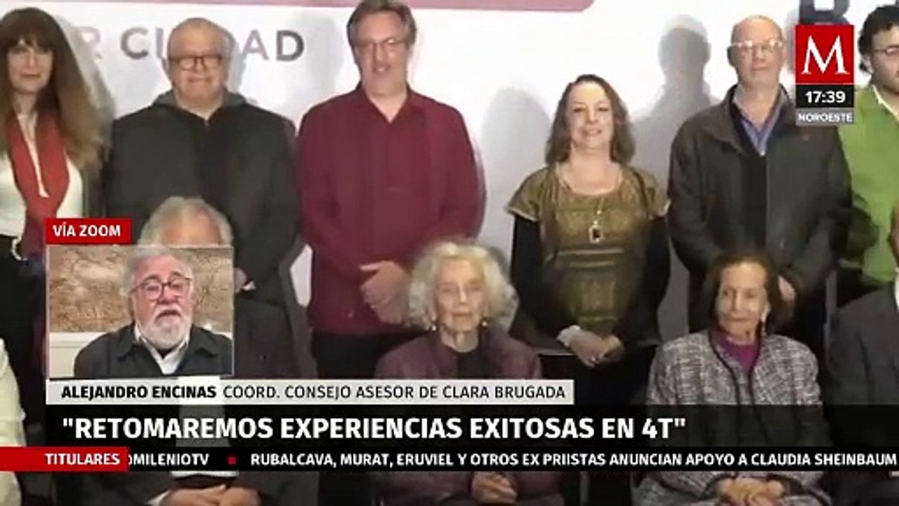 "Retomaremos experiencias exitosas en 4T": Alejandro Encinas