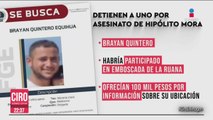 Detienen a uno de los presuntos asesinos de Hipólito Mora