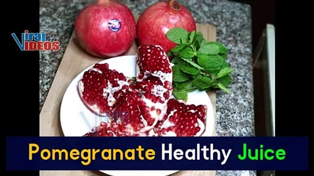 Pomegranate Juice | Healthy Juice Recipe