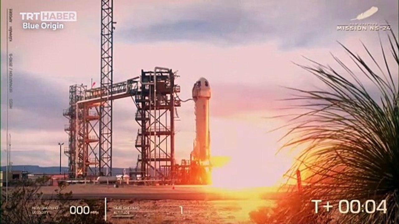Blue Origin, New Sheppard roketini fırlattı