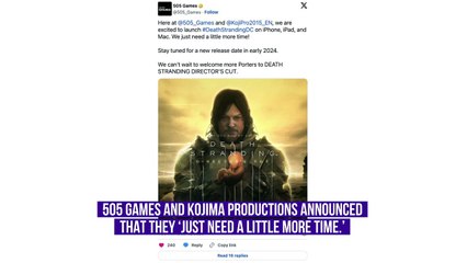 Death Stranding release for Mac and iPhone delayed to next year