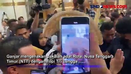 Hadir di JCC, Ganjar Pranowo Disambut Teriakan