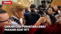 Tiba di JCC, Ganjar Pranowo Curi Perhatian dengan Pakaian Adat Rote NTT