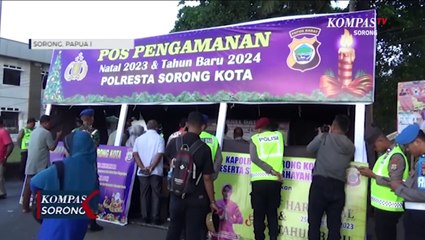 Download Video: Posko Pengamanan dan Arus Mudik di Papua Barat Daya Siap Jelang Nataru