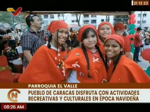 Caracas | Pquia. El Valle se llena de alegría con Ruta Comunal Navideña para el disfrute en familia