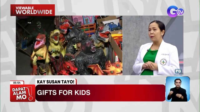 Mga dapat iregalo para sa mga chikiting ngayong Pasko, alamin! | Dapat Alam Mo!