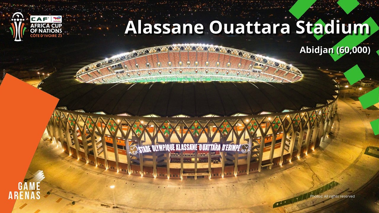 AFCON 2023 Africa Cup of Nations Stadiums - CAN2023 in Côte d'Ivoire