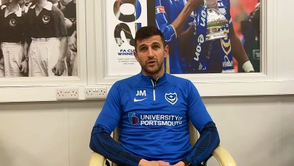 Pompey boss John Mousinho's Fleetwood Town preview