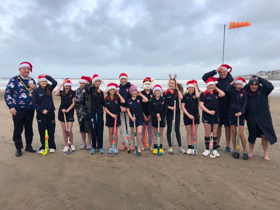 Hockeyloving Coleraine pupils hit the icy seas for 12 days to raise