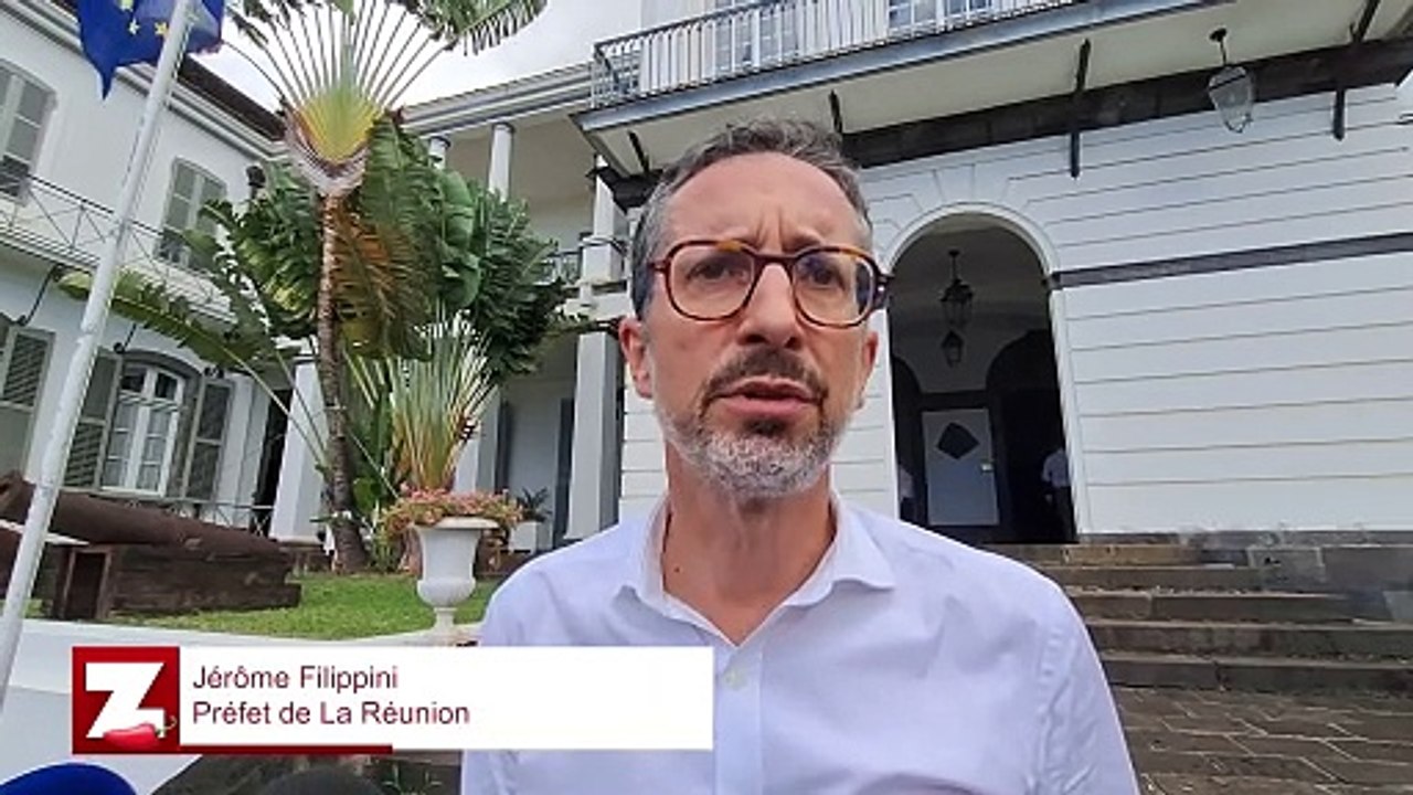 Le préfet de La Réunion Jérôme Filippini évoque la coopération militaire entre les partenaires stratégiques de la France pour protéger les bateaux en mer Rouge