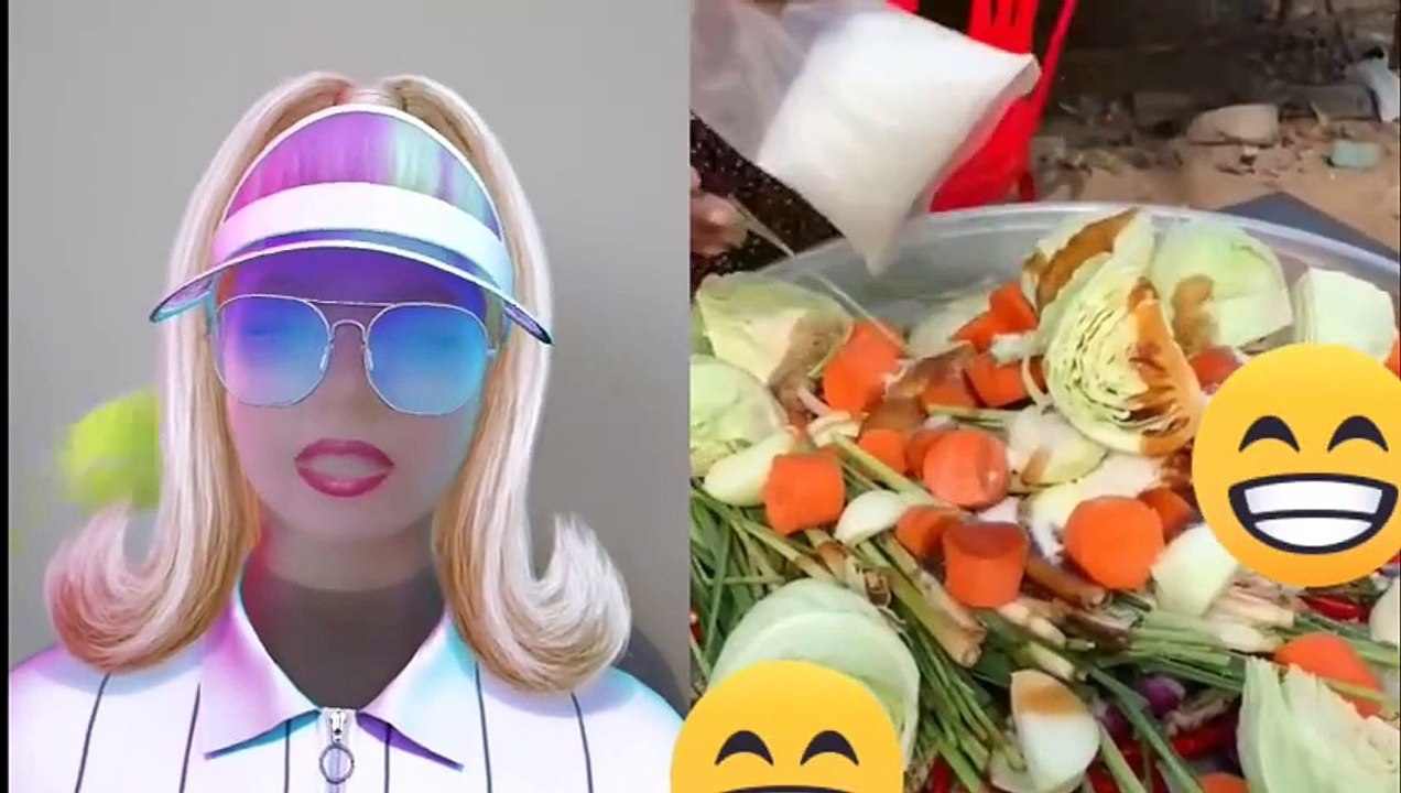 اكل تماسيح وضفاضع