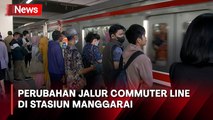 Ada Perubahan Jalur Commuter Line di Stasiun Manggarai, Cek Detailnya di Sini!