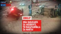 Himala? Mga nakasaksi sa aksidente, 'di makapaniwala sa nakita! | GMA Integrated Newsfeed