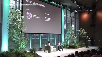 What Kenya's President, William Ruto, Thinks of Africa’s Climate Potential