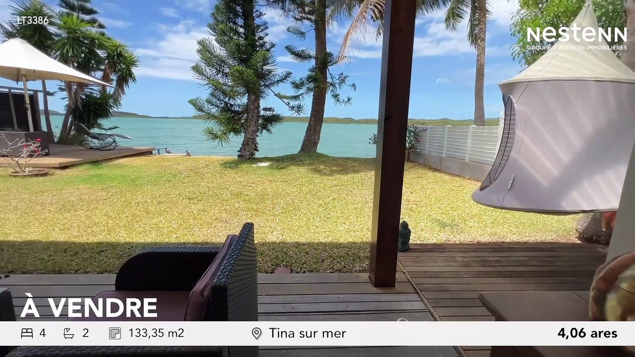 Villa de Luxe à Tina sur Mer : Accès Direct à la Plage  | Nestenn Nouméa