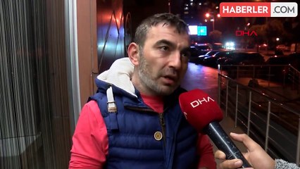 Başakşehir'de kamyonetin sıkıştırdığı motosiklet sürücüsü yaralandı