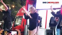 Safari Politik, Siti Atikoh 'Mlaku-Mlaku Nang Tunjungan' Sapa Warga Surabaya