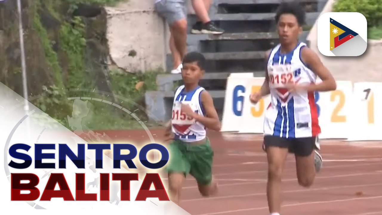 Batang sprinter mula sa Camarines Sur, nakipagsabayan sa 1500M sa Batang Pinoy 2023 kahit walang suot na sapatos