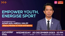 Consider This: Youth & Sports - Seeking to Empower Youth, Energise Sport