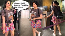 ​Adah Sharma Spotted At Airport Even After Director Warned Not To Be