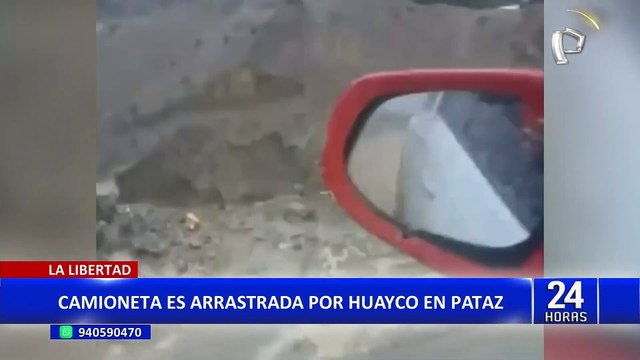 Intensas lluvias afectan carreteras en La Libertad y Ucayali