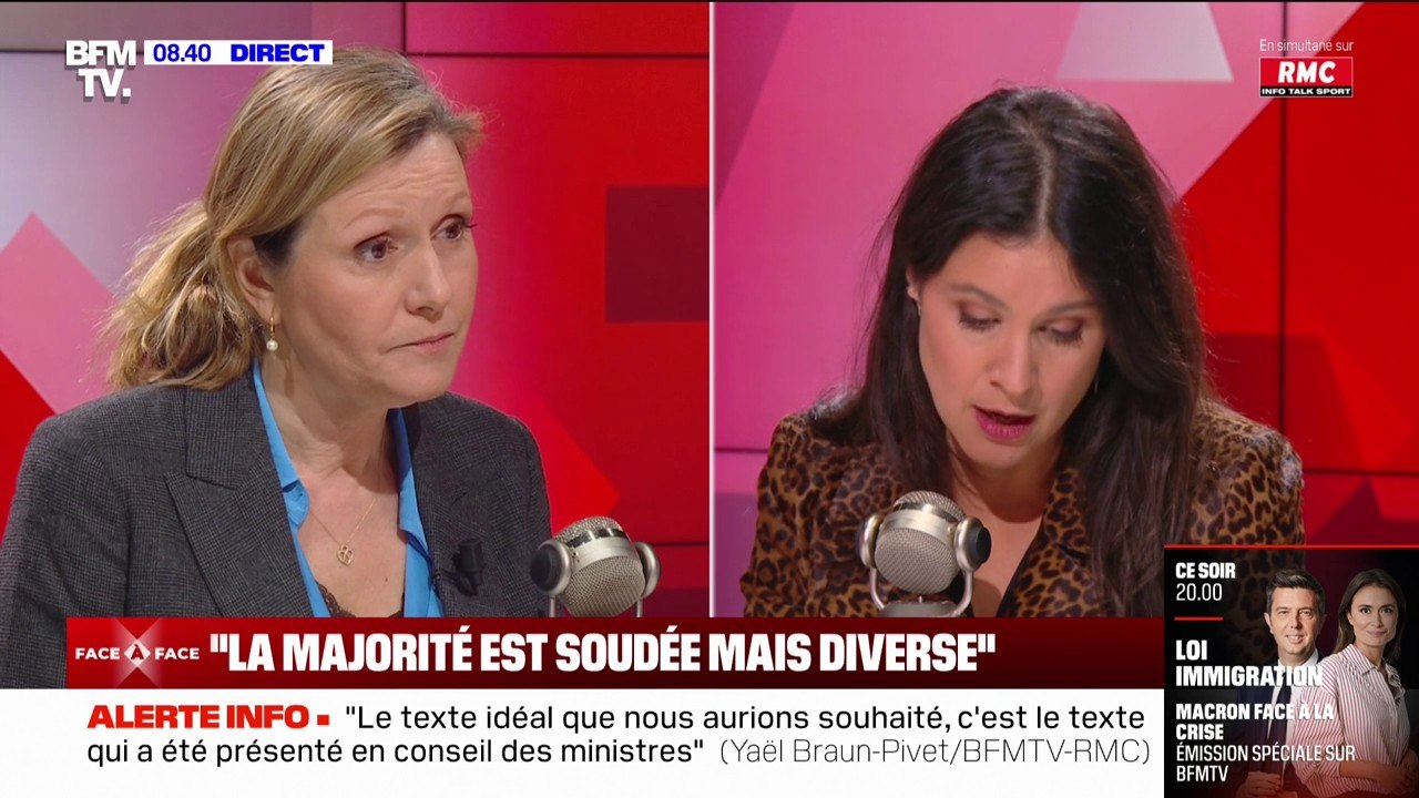 Yaël Braun-Pivet: "La majorité est soudée, maintenant elle est diverse"