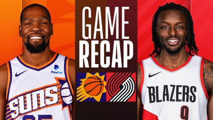 Game Recap: Trail Blazers 109, Suns 104