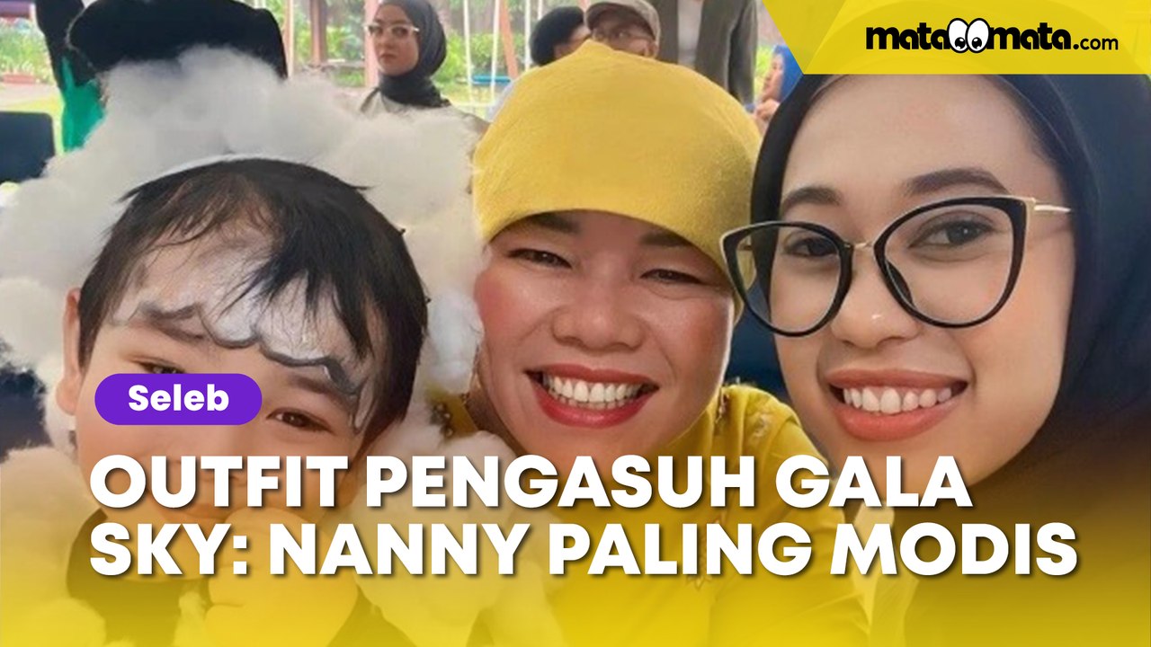 Outfit Pengasuh Gala Sky Sukses Bikin Jatuh Cinta, Sampai Dipuji Nanny Paling Modis