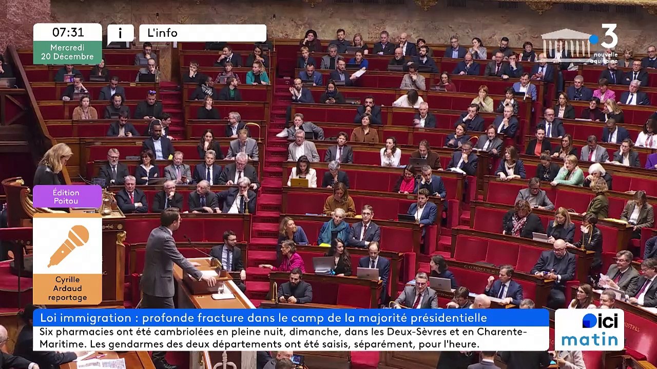 20/12/2023 - Le 6/9 de France Bleu Poitou en vidéo