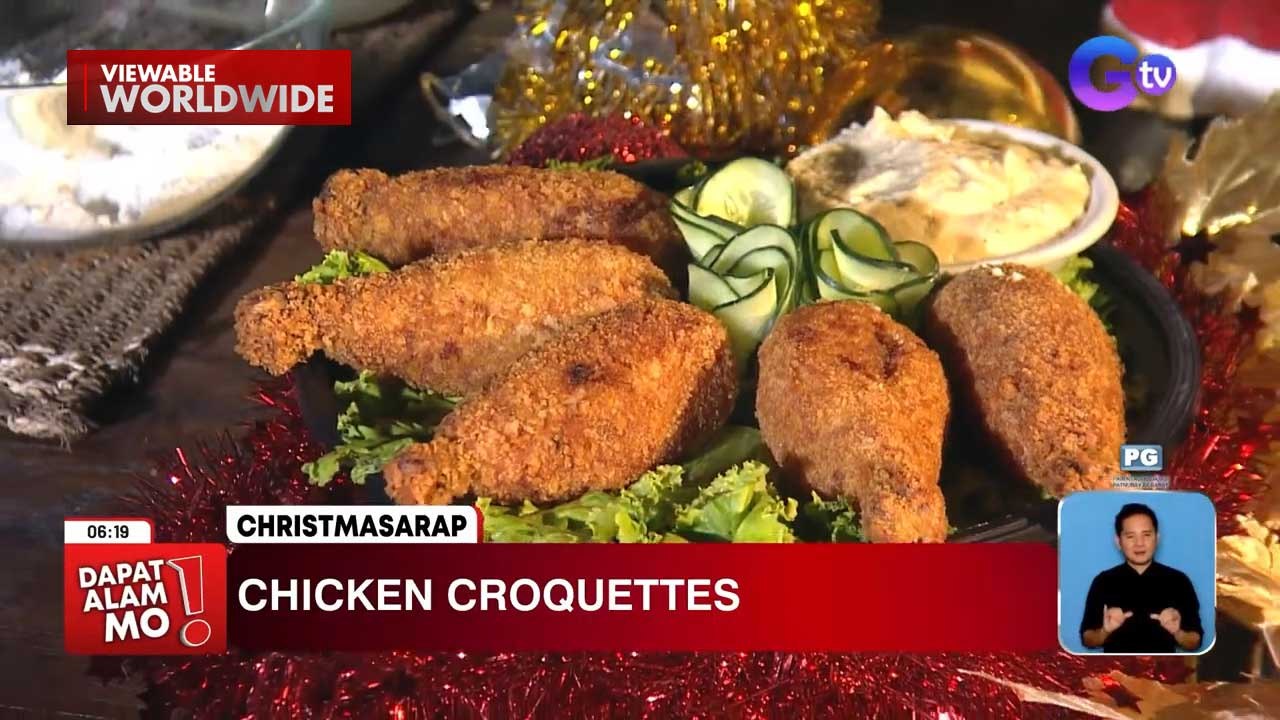 Content creator na si Mommy Deve Marzan, ipinatikim ang kanyang chicken croquettes! | Dapat Alam Mo!