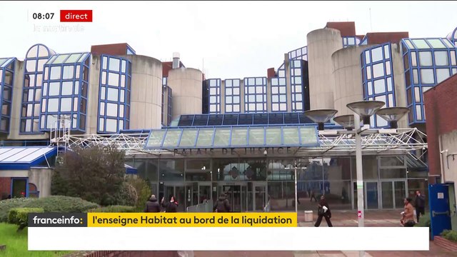 Le tribunal de Bobigny se prononce aujourd'hui sur la liquidation de l’enseigne Habitat, demandée par les administrateurs judiciaires en raison de ses difficultés financières trop importantes - VIDEO
