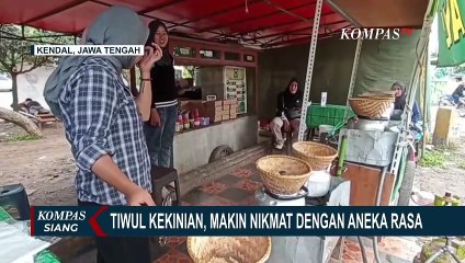 Tiwul Kekinian Dengan Aneka Rasa, Mulai dari Coklat Hingga Green Tea