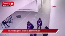 MKE Ankaragücü, Rizespor maç sonundaki olayların yaşandığı günün koridor görüntülerini paylaştı