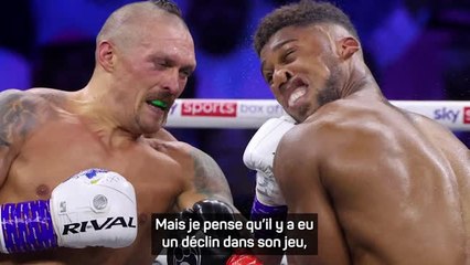 Poids lourds - Wallin : "Joshua est sur le déclin"
