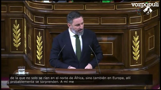 Abascal: Marruecos y el Sáhara es el único tema en el que Sánchez no ha cedido ante Sumar, Podemos y Bildu
