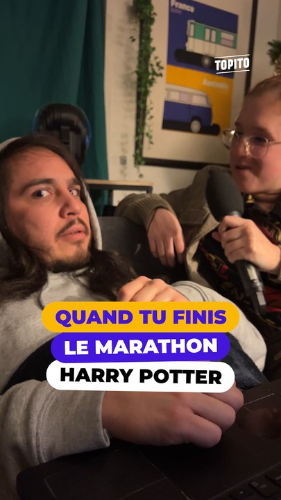 Quand tu finis le marathon Harry Potter