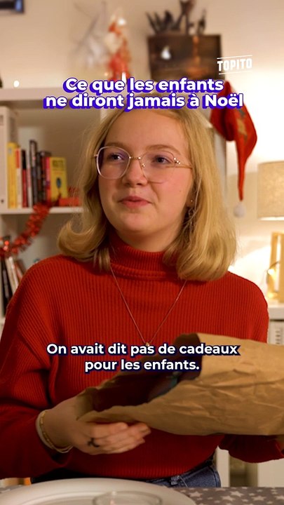 Ce que les enfants ne diront jamais à Noël