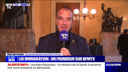 Loi immigration: ce député Renaissance a voté contre le texte qu'il juge "très à droite"