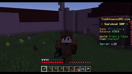 Playing TumbleweedMC (Minecraft)