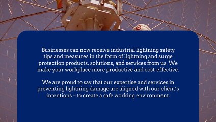 A Straightforward, Reliable And Effective Lightning Damage Prevention System