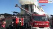 Kayseri'de Tarım Makineleri İş Yerinde Çıkan Yangın Kontrol Altına Alındı