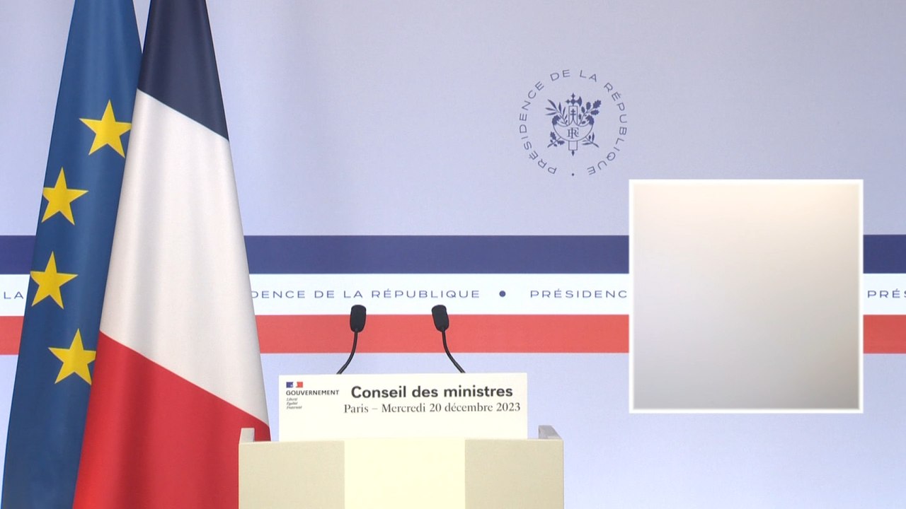 Loi immigration: suivez en direct le compte-rendu du conseil des ministres