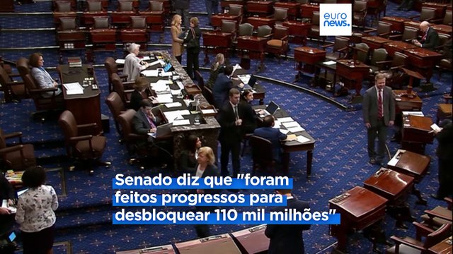 Guerra na Ucrânia: Rússia reforça exército, a ajuda dos EUA bloqueada, a Alemanha congela os fundos russos