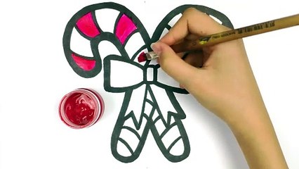 How to Draw and Color Candy Cane