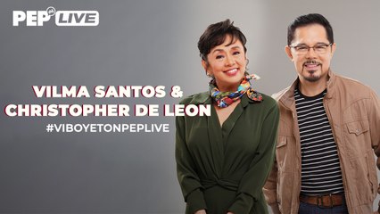 WATCH: Vilma Santos and Christopher de Leon on PEP Live!